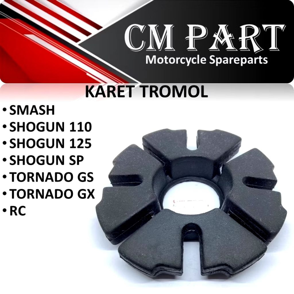 Karet Tromol Smash Shogun 110 Shogun 125 Shogun SP Tornado GS