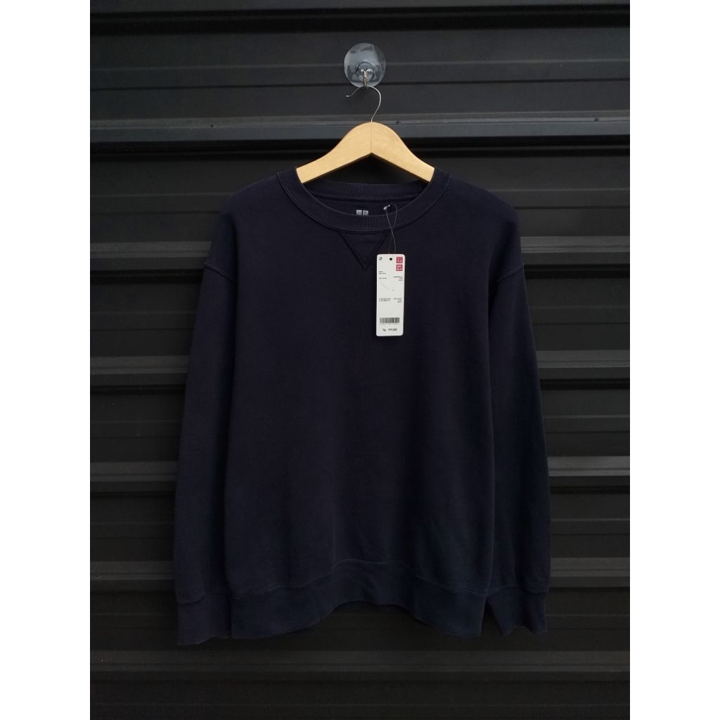 SWEATSHIRT/CN UNIQLO DARK NAVY