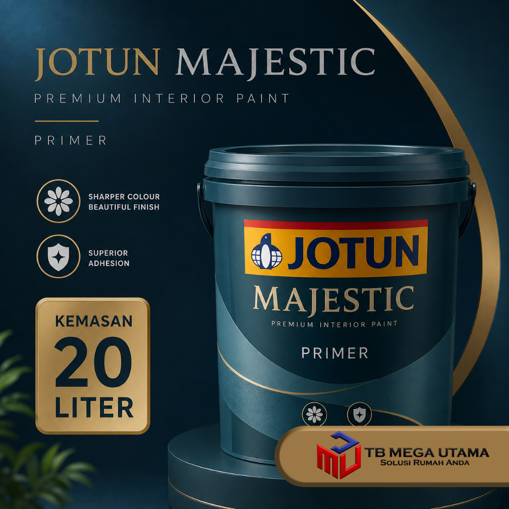 Cat Dasar Interior Premium | Jotun Majestic Primer | Cat Dasar Jotun Majestic Kemasan 20Liter