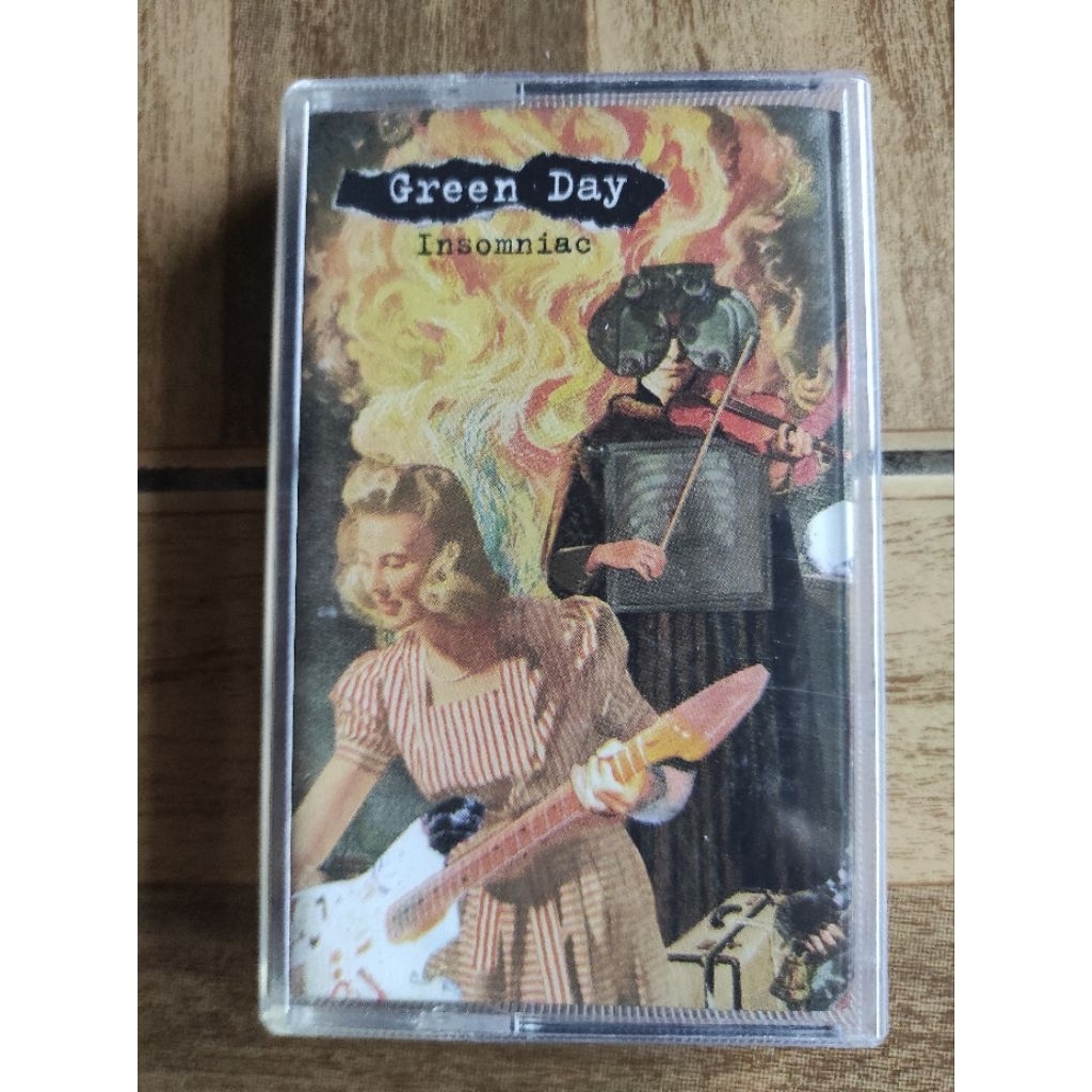 kaset pita GREEN DAY "insomniac"