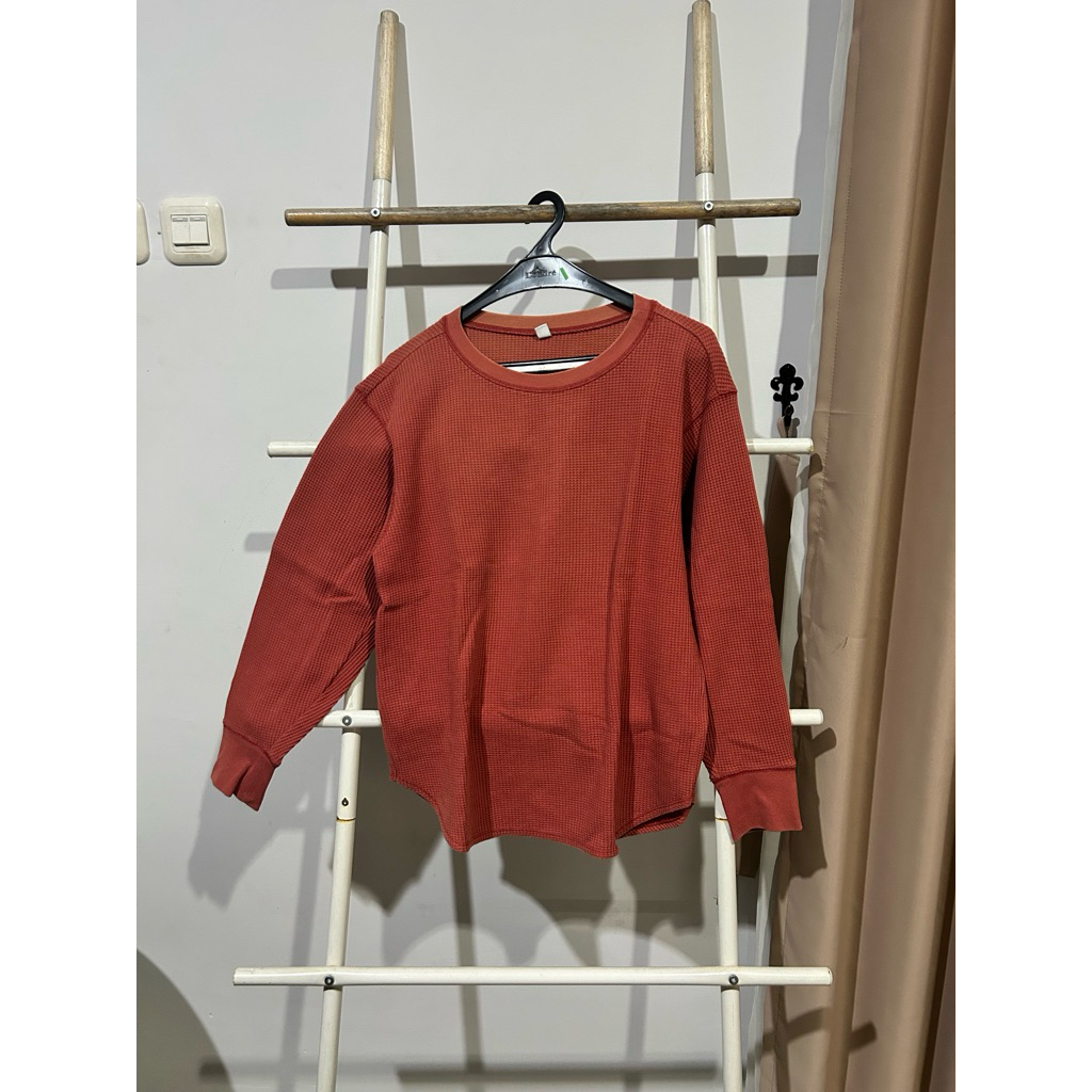 [PRELOVED] Uniqlo waffle top