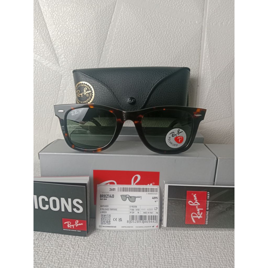 Kacamata Rayban 2140 Wayfarer Tourtoise