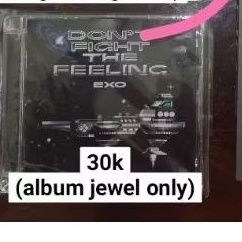 Album Only EXO DFTF Jewel Case