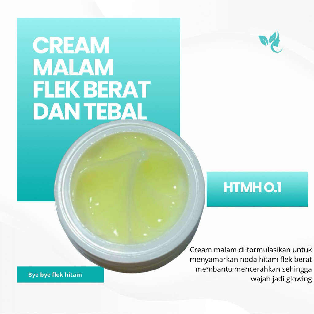 CREAM MALAM Htmh 0.1  gel flek bandel dan tebal