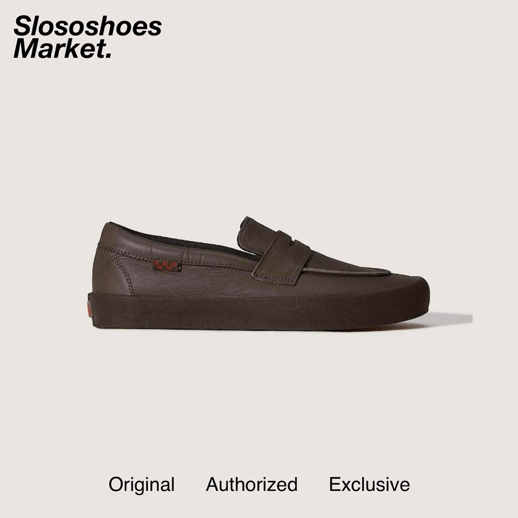 Vans Skate Loafer Leather Brown