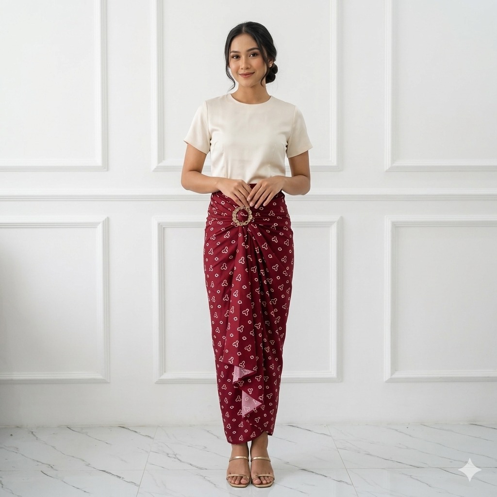 LILIT BATIK JUMPUTAN ROK LILIT BATIK JUMPUTAN / ROK LILIT JUMPUTAN / BAWAHAN WANITA KONDDANGAN JUMPU