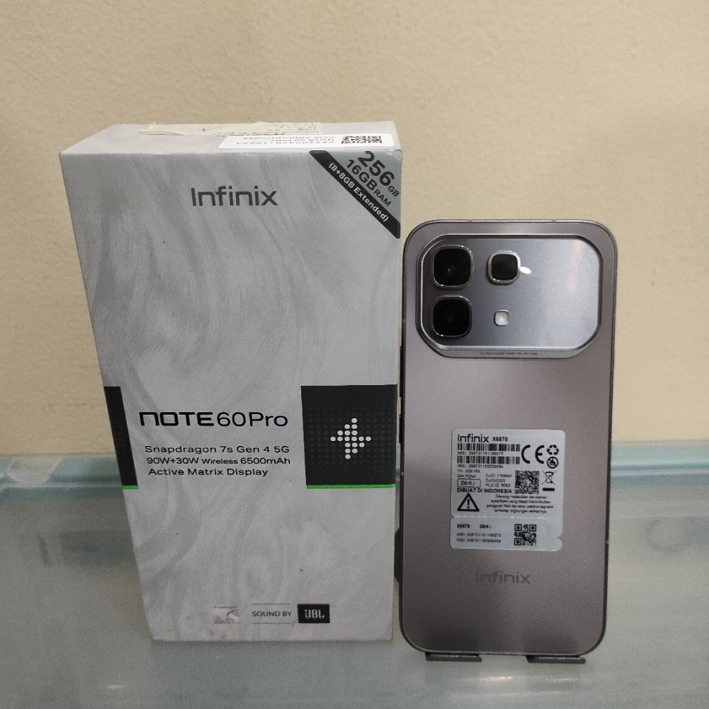 Handphone Infinix note 60 Pro Ram 8 256GB