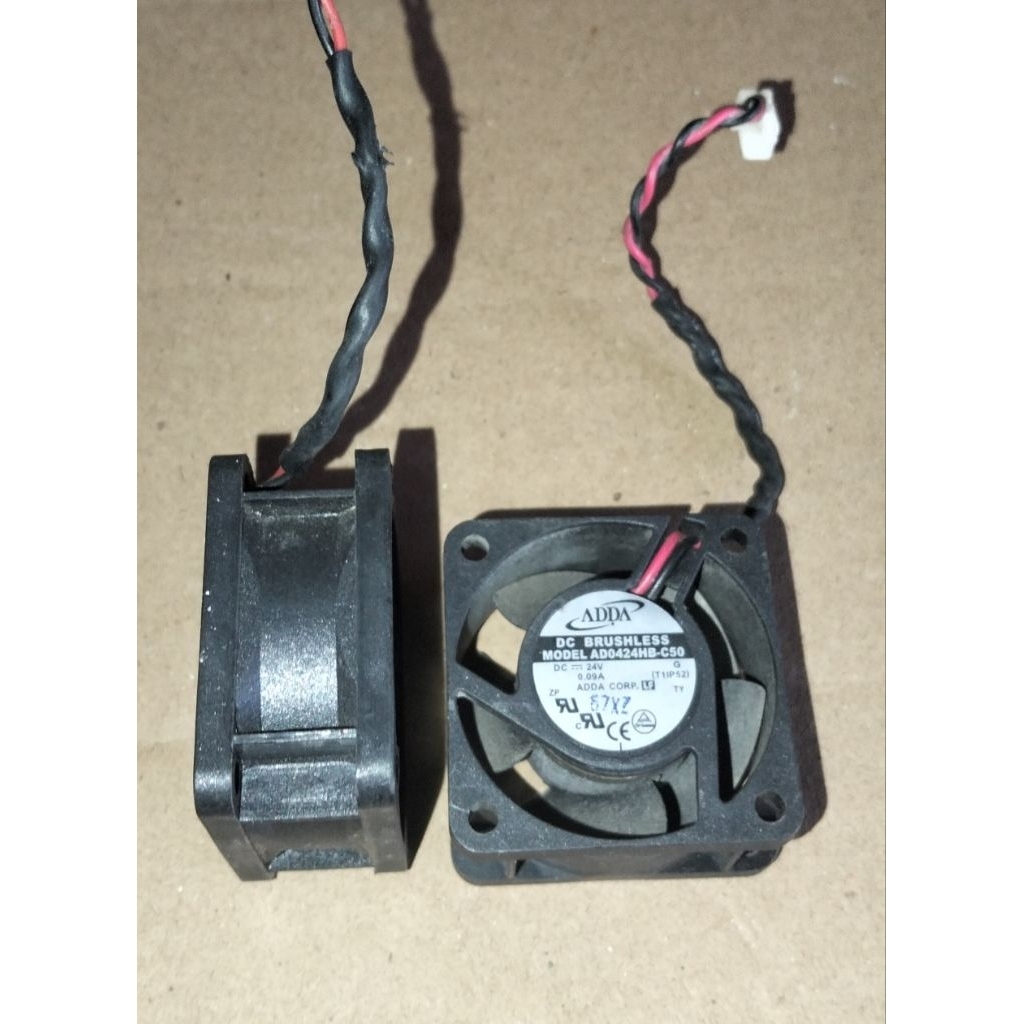 KIPAS HIGH SPED 4X4 24V 0.09A T 2CM BEKAS COPOTAN