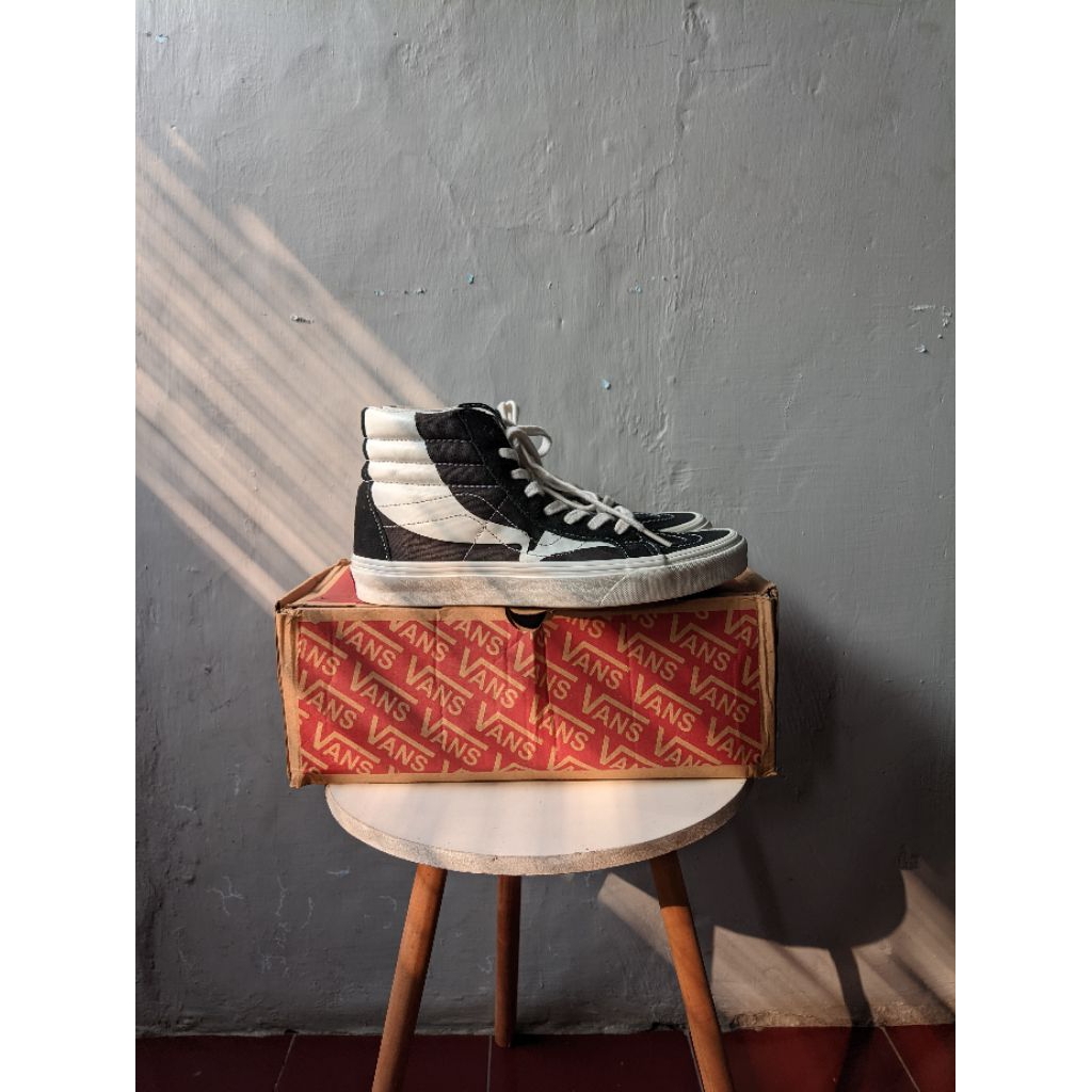 Vans SK8-hi WRAP reissue black-white