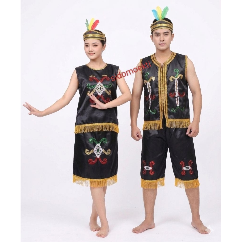 adat dayak Baju adat dayak