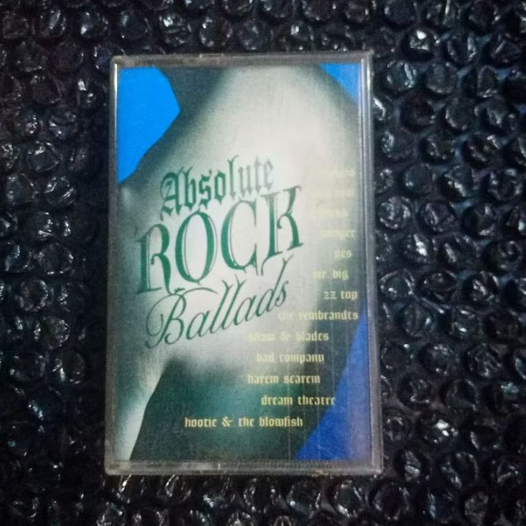 Kaset Absolute Rock Ballads (Bagus) / Scorpions, Dream Theater, Loudness etc