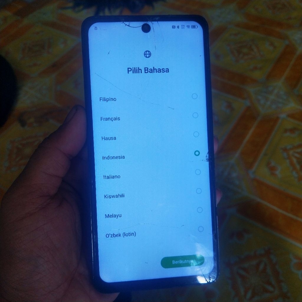 Infinix Note 30 Pro Minus lcd Mesin Normal