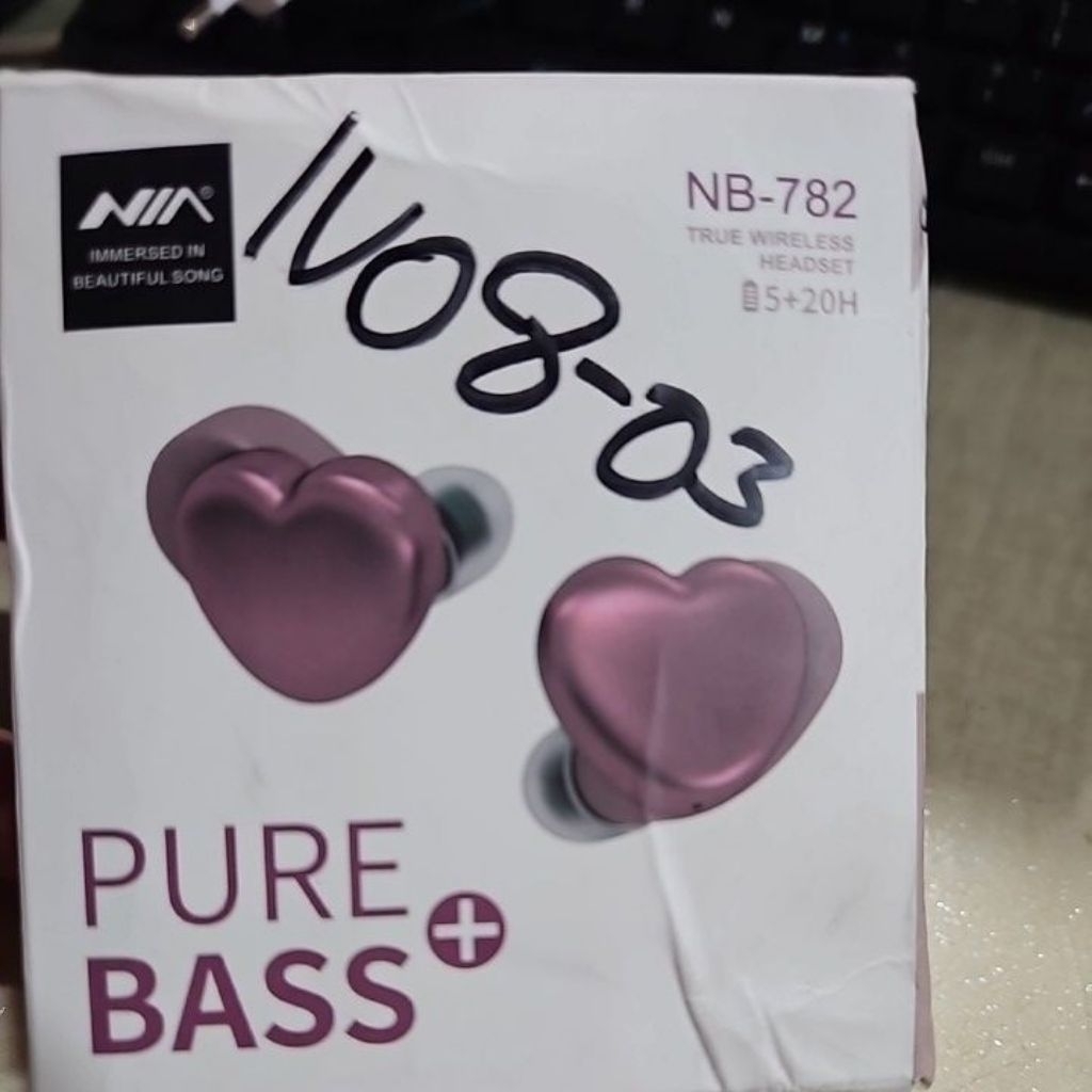 HEADSET WIRELESS PURE BASS