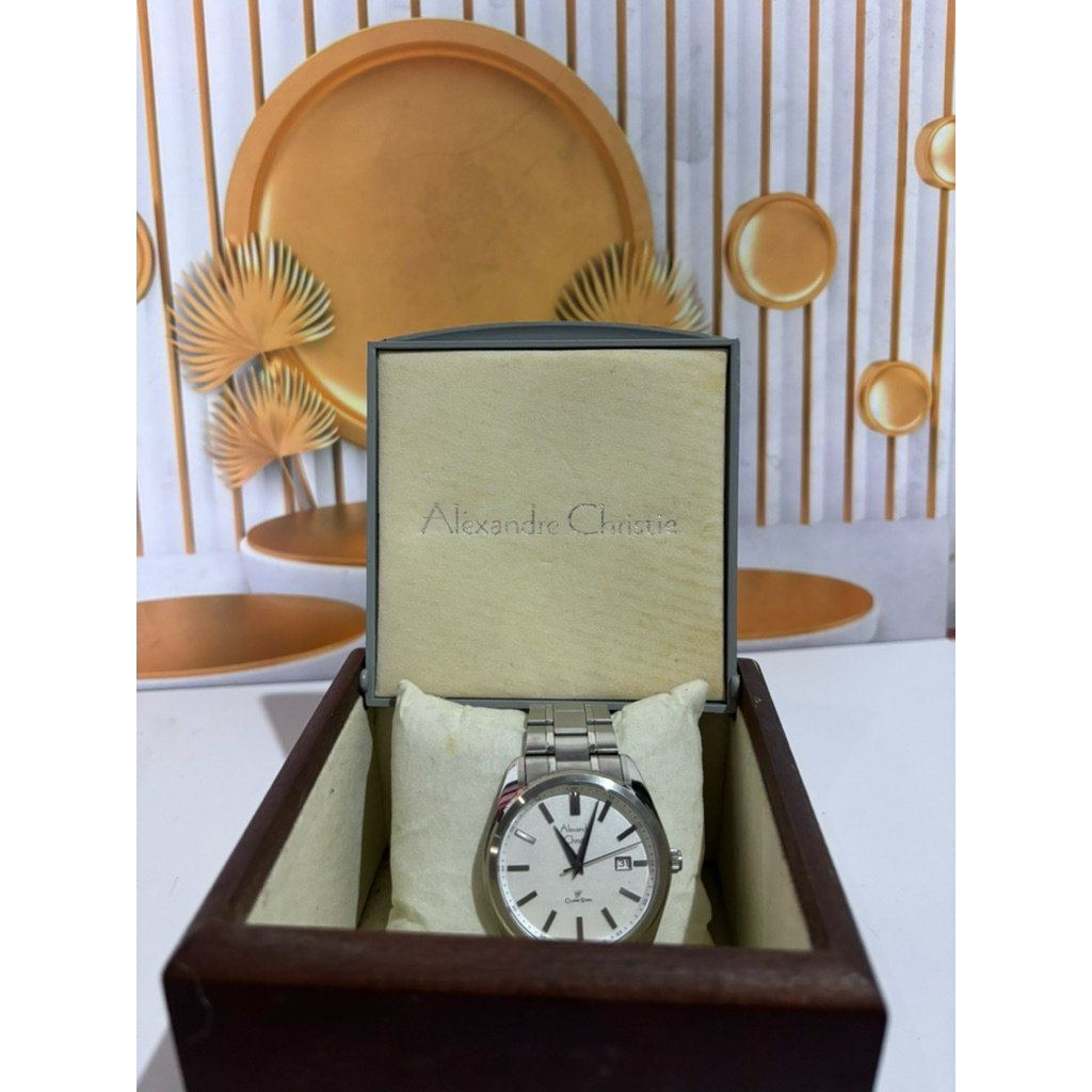 Jam tangan cowok Alexsander christie