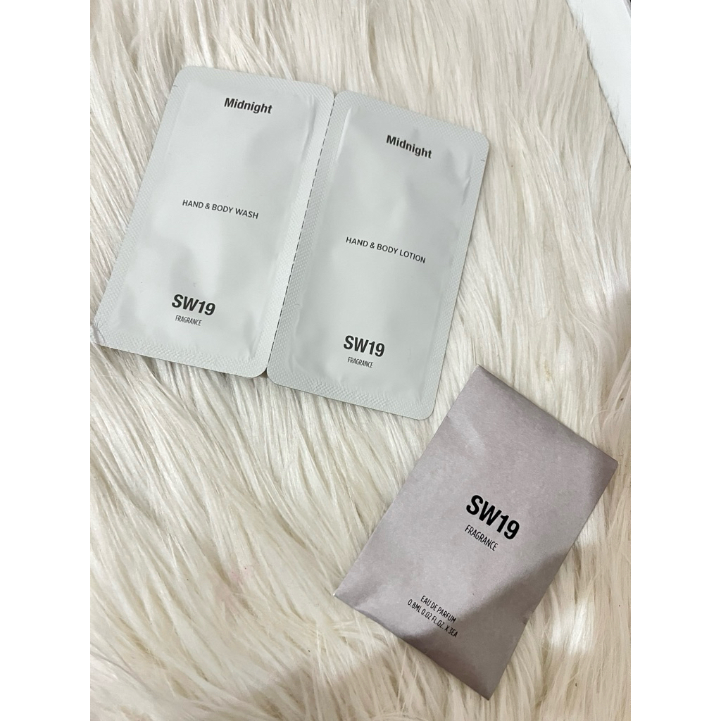 SW19 sample kit parfum BAEKHYUN before sunrise midnight