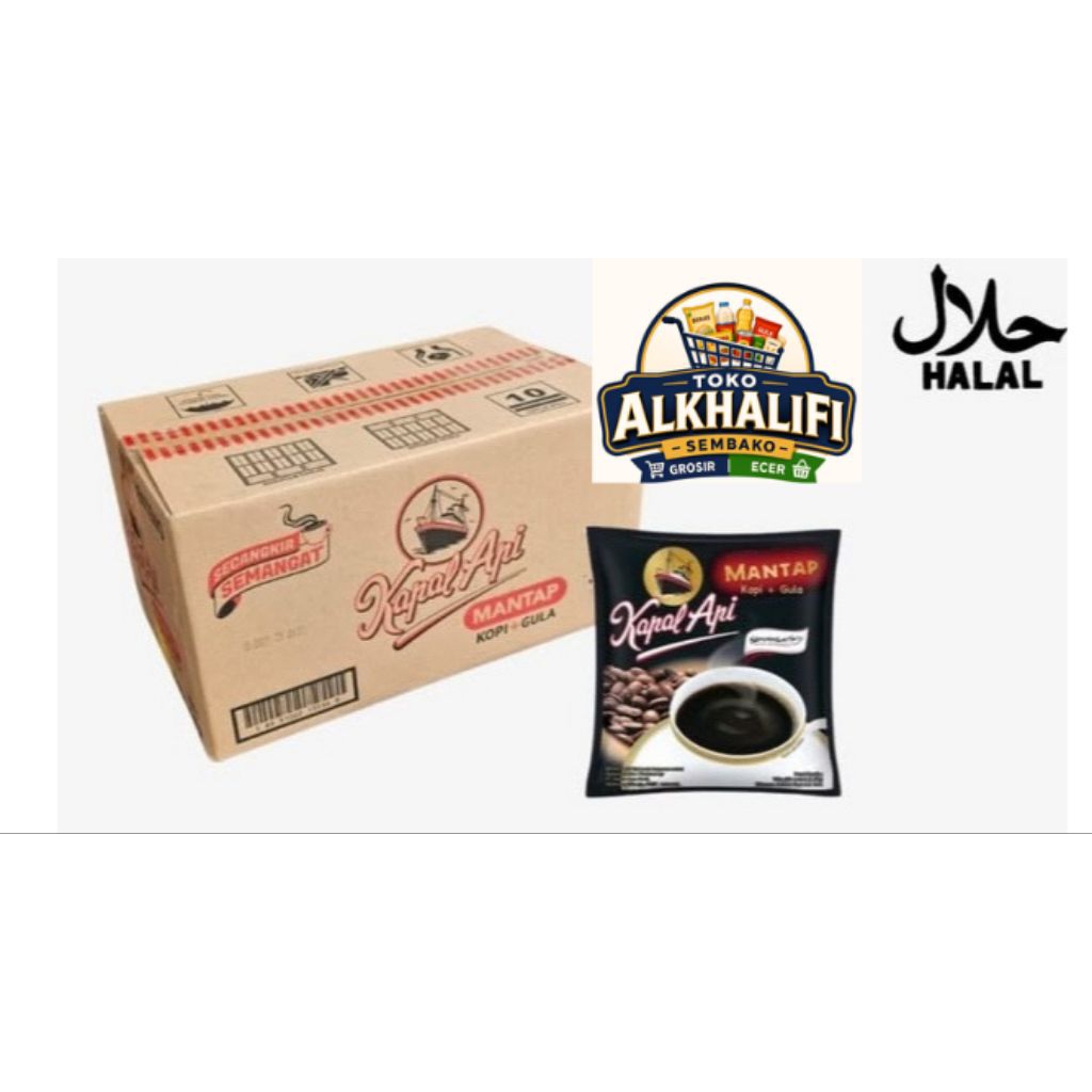 1Dus kapal api Mantap (25gr) 12renceng