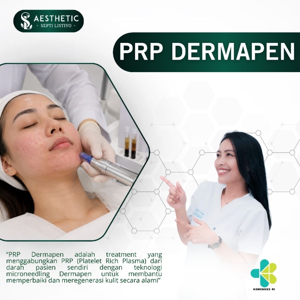 E-Voucher PRP Wajah - Treatment Bopeng & Pori Besar | Dokter Estetika Profesional