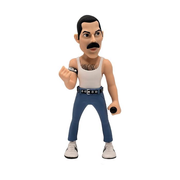 Minix Figure Freddie Mercury 12 cm - Mix Figur Miniatur Karakter Mainan Koleksi Collectible Figure C