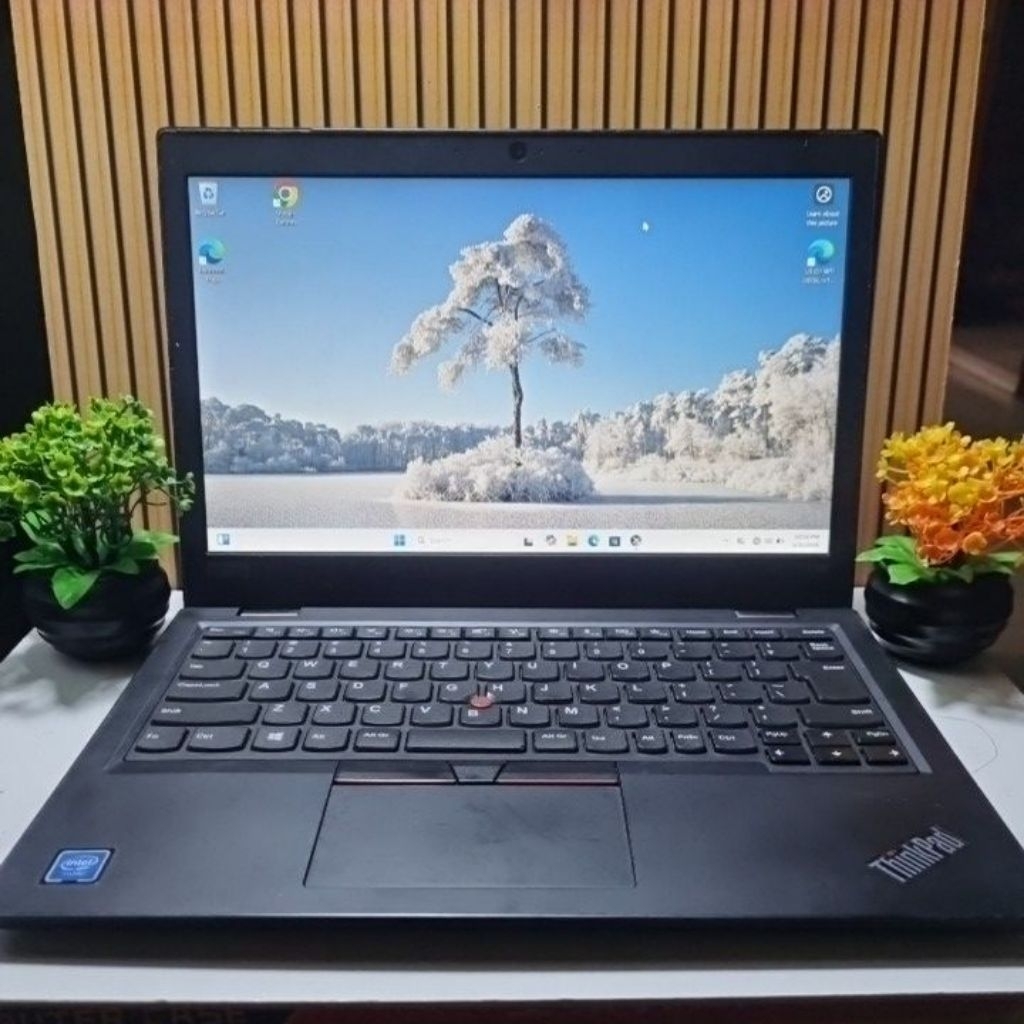 Laptop Lenovo Thinkpad L390 bahan alumunium memori SSD NVME