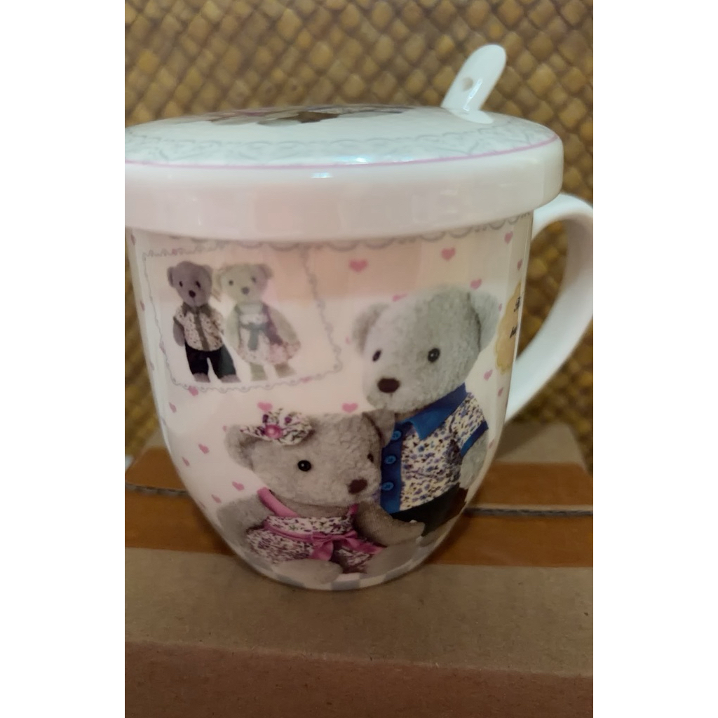 SECOND MUG + SPOON TEDDY BEAR