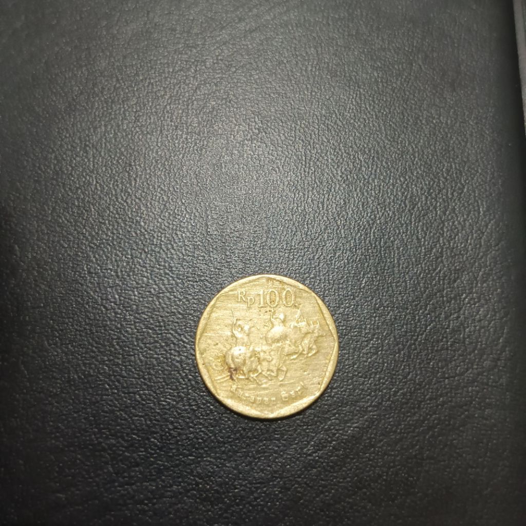 Koin karapan sapi 100 rupiah  1996