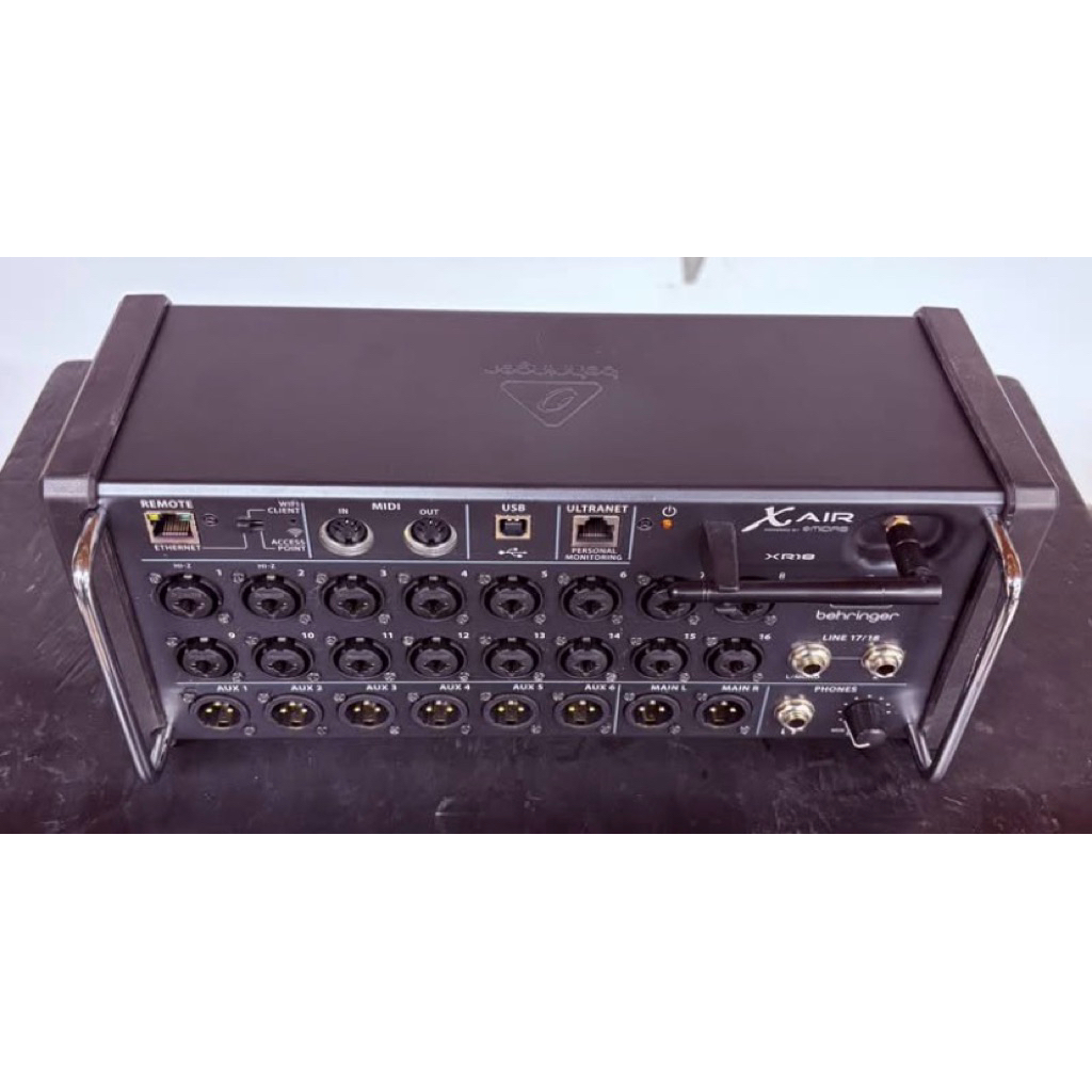 MIXER BEHRINGER DIGITAL X AIR 18/ XR18 BEKAS ORIGINAL MUSIC TRIBE