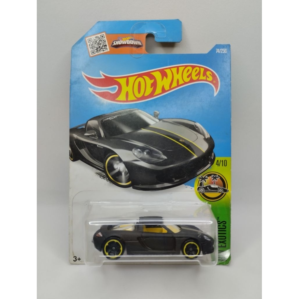 Hot Wheels Porsche Carrera GT Black