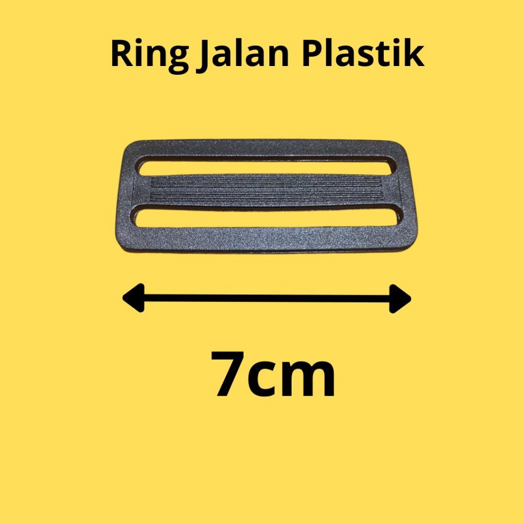 Ring Jalan 7 cm Aksesoris Plastik Ring Jalan Tas