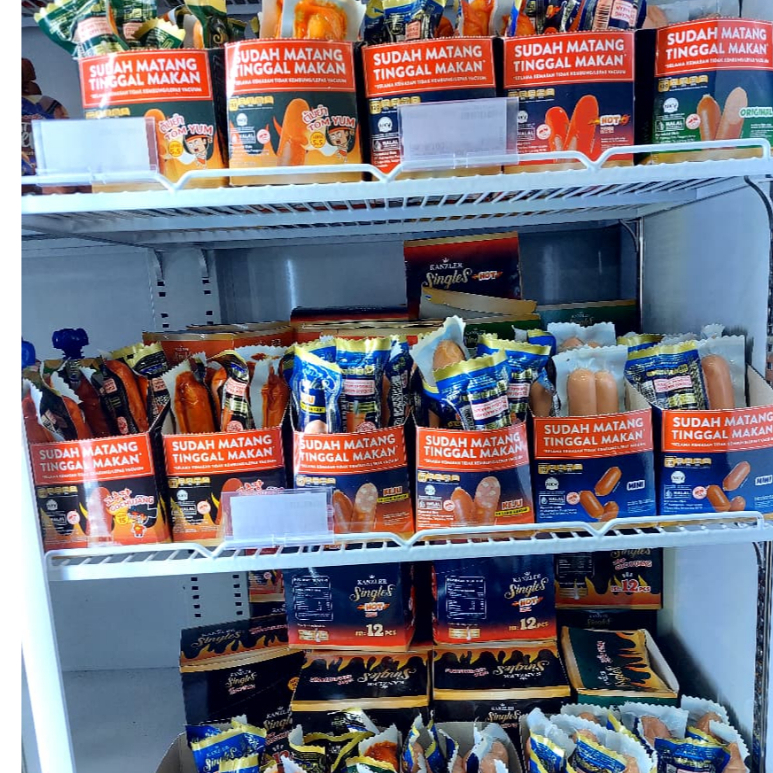 Aneka Frozen Sosis Siap Makan - makanan instan - makanan siap saji