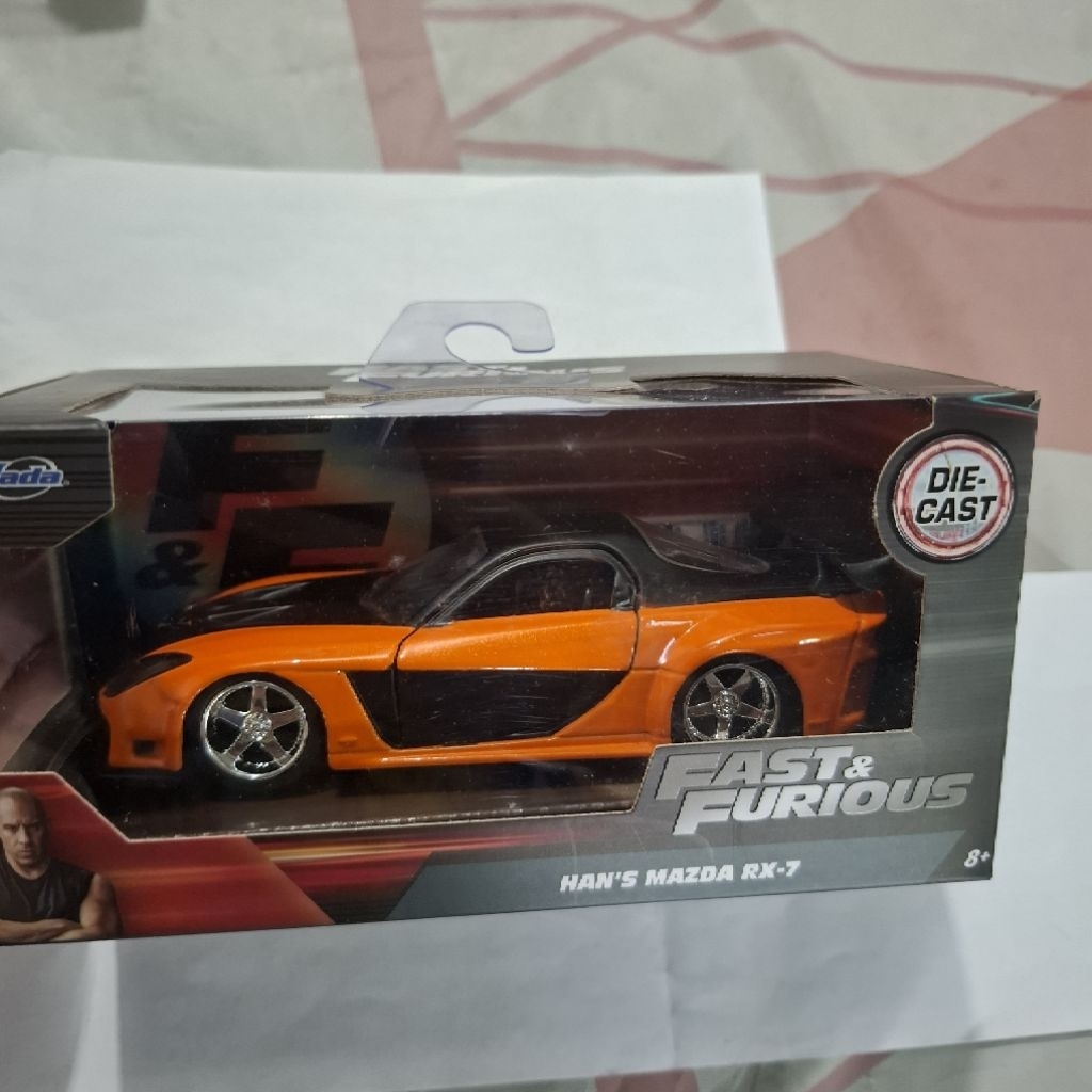 Jada fast and furious 1:32 rx7 veliside han