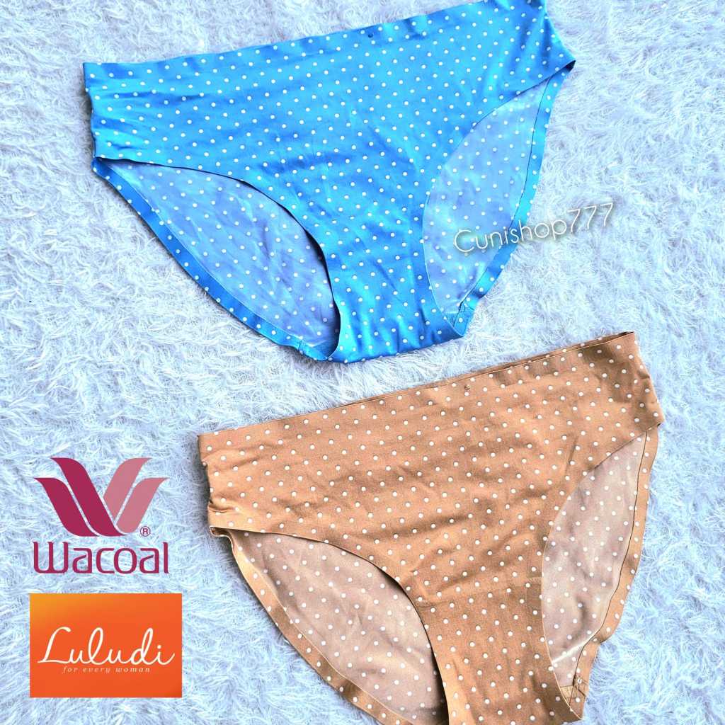LULUDI by WACOAL PANTY SEAMLESS POLKADOT M L LL XL CELANA DALAM WANITA CD LLP 60101 LLP60101