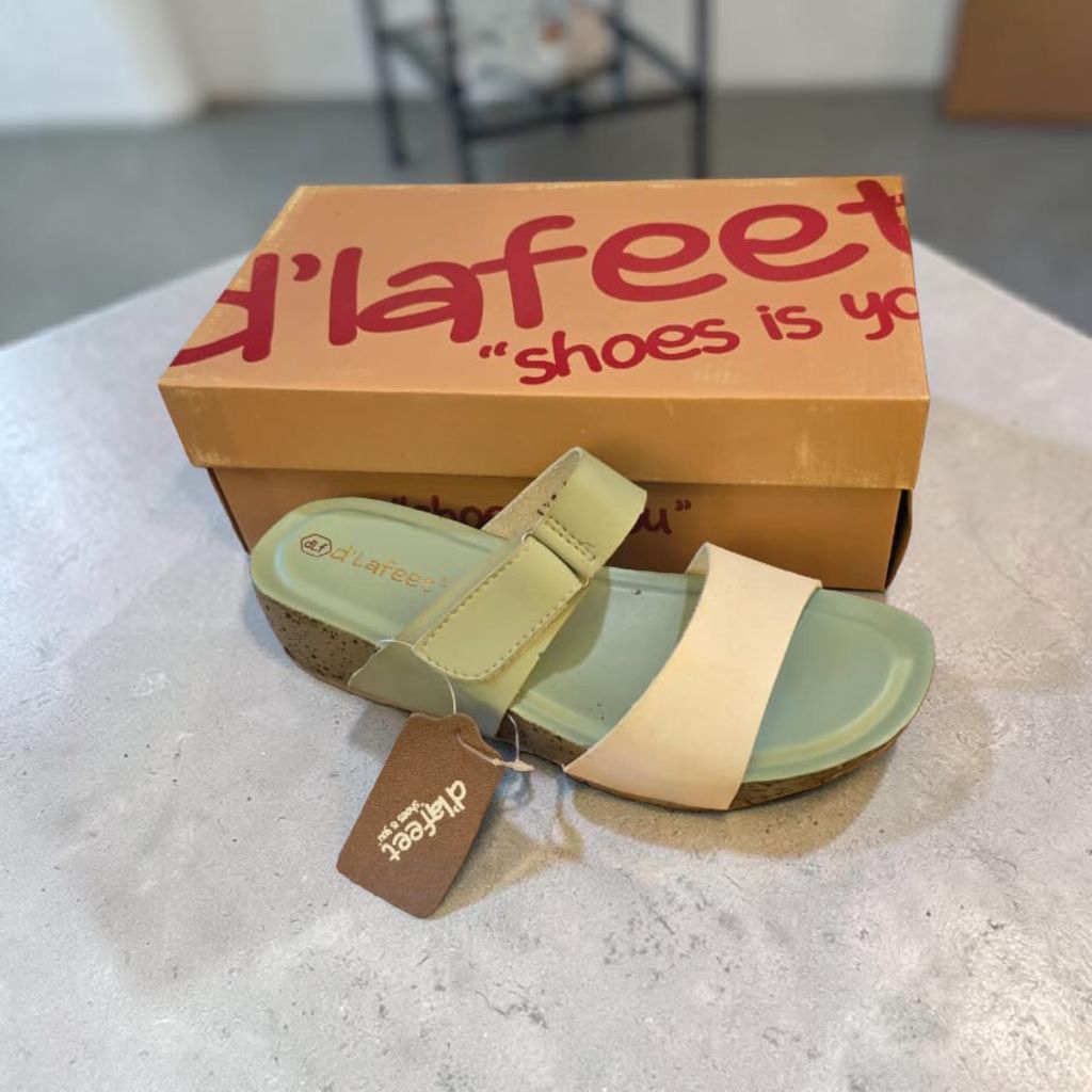 d'Lafeet Sandal Wanita - Bianca