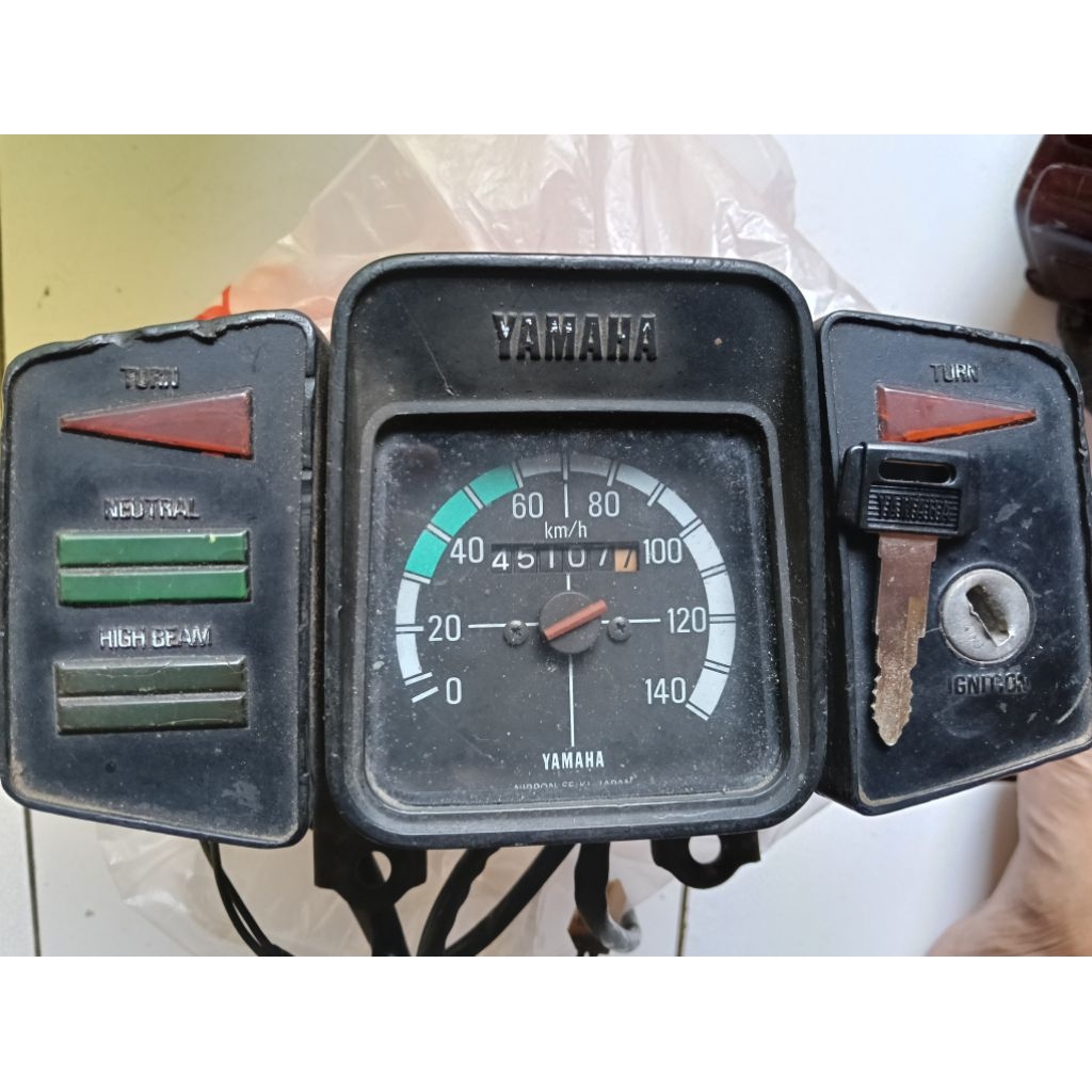 speedometer Yamaha yt 115 original NIPON SEIKI JAPAN