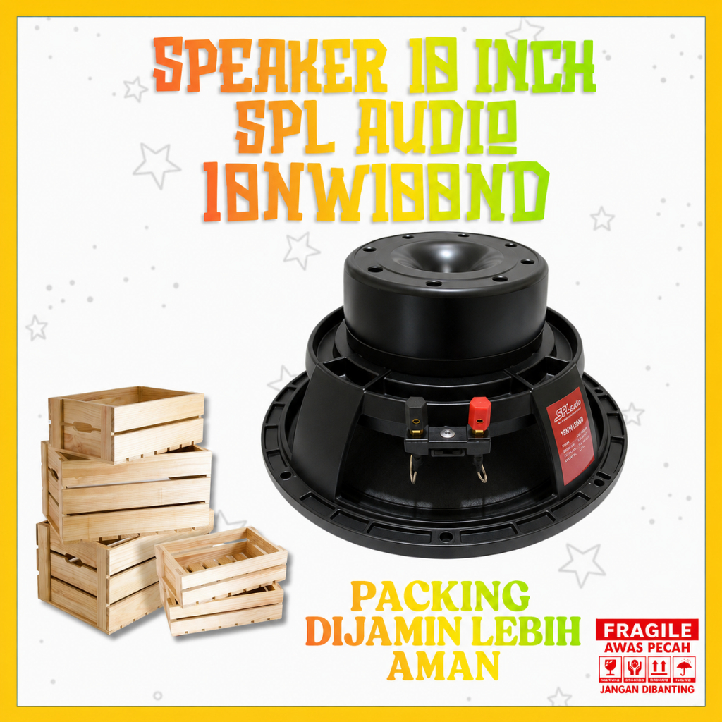 Speaker 10 Inch SPL Audio 10NW100ND Neodymium