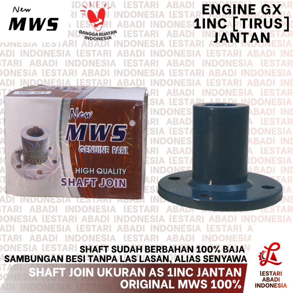 1INC TIRUS 4HL SHAFT JOIN MWS ASLI BAJA DAN SENYAWA SAMBUNGAN KONEKTOR AS MESIN KE AS KAPAL JOIN PLE