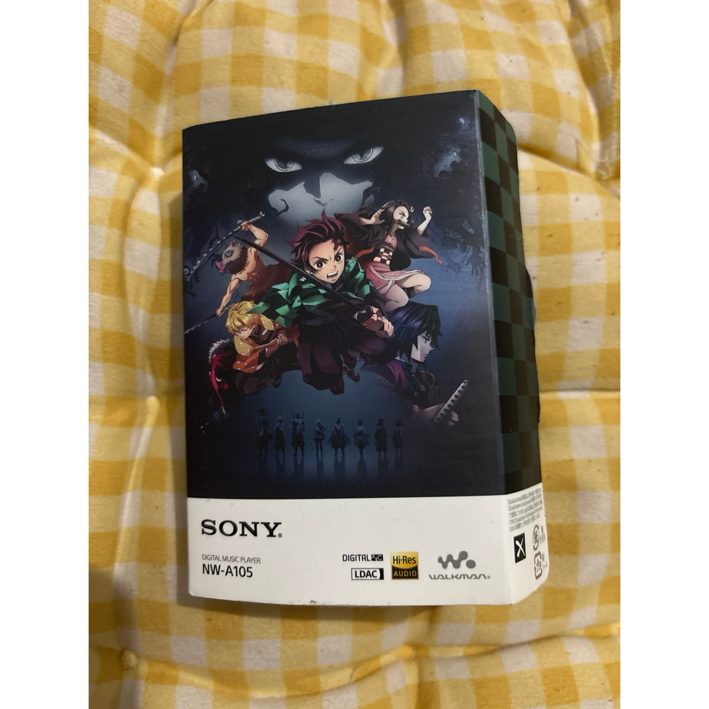 sony walkman nw-a105 collab demon slayer