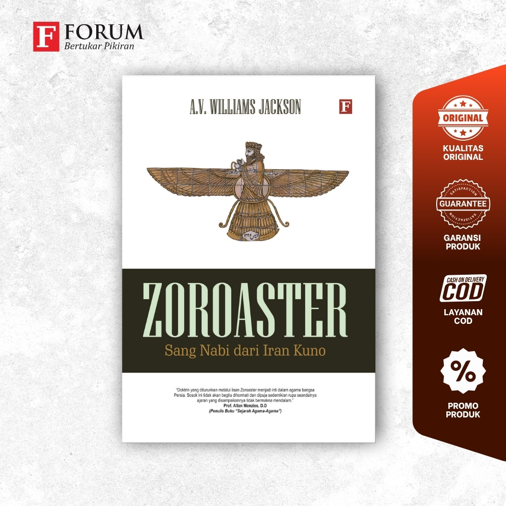 Buku ZOROASTER; SANG NABI DARI IRAN KUNO - A.V. Williams Jackson