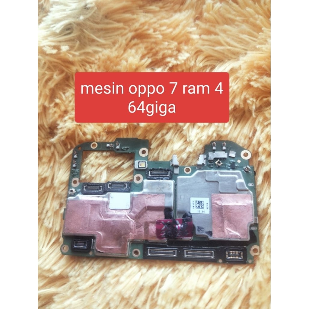 mesin oppo a7 ram 4 64giga di baca keterangan dulu