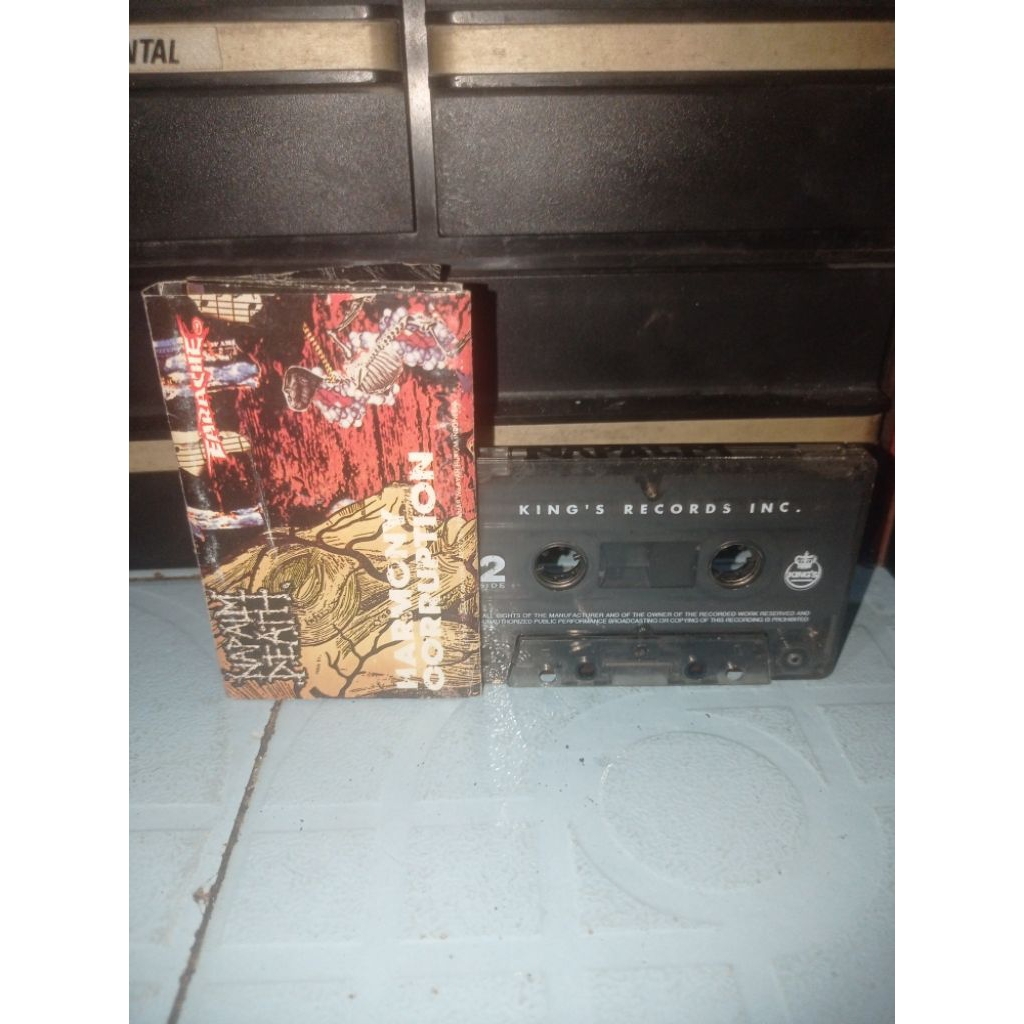 Kaset Pita NAPALM DEATH - HARMONY CORRUPTION