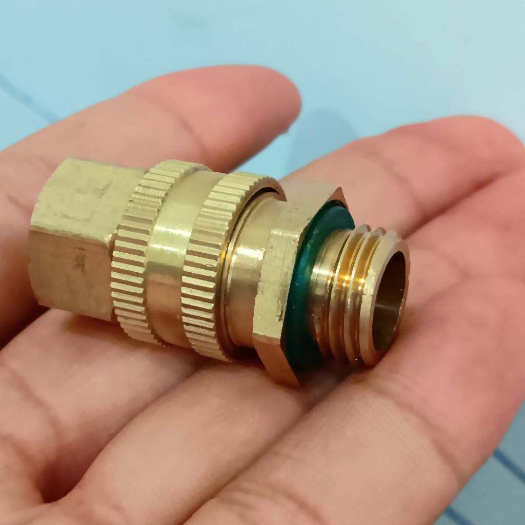 konektor selang anti kusut sprayer TU26 drat kompresor