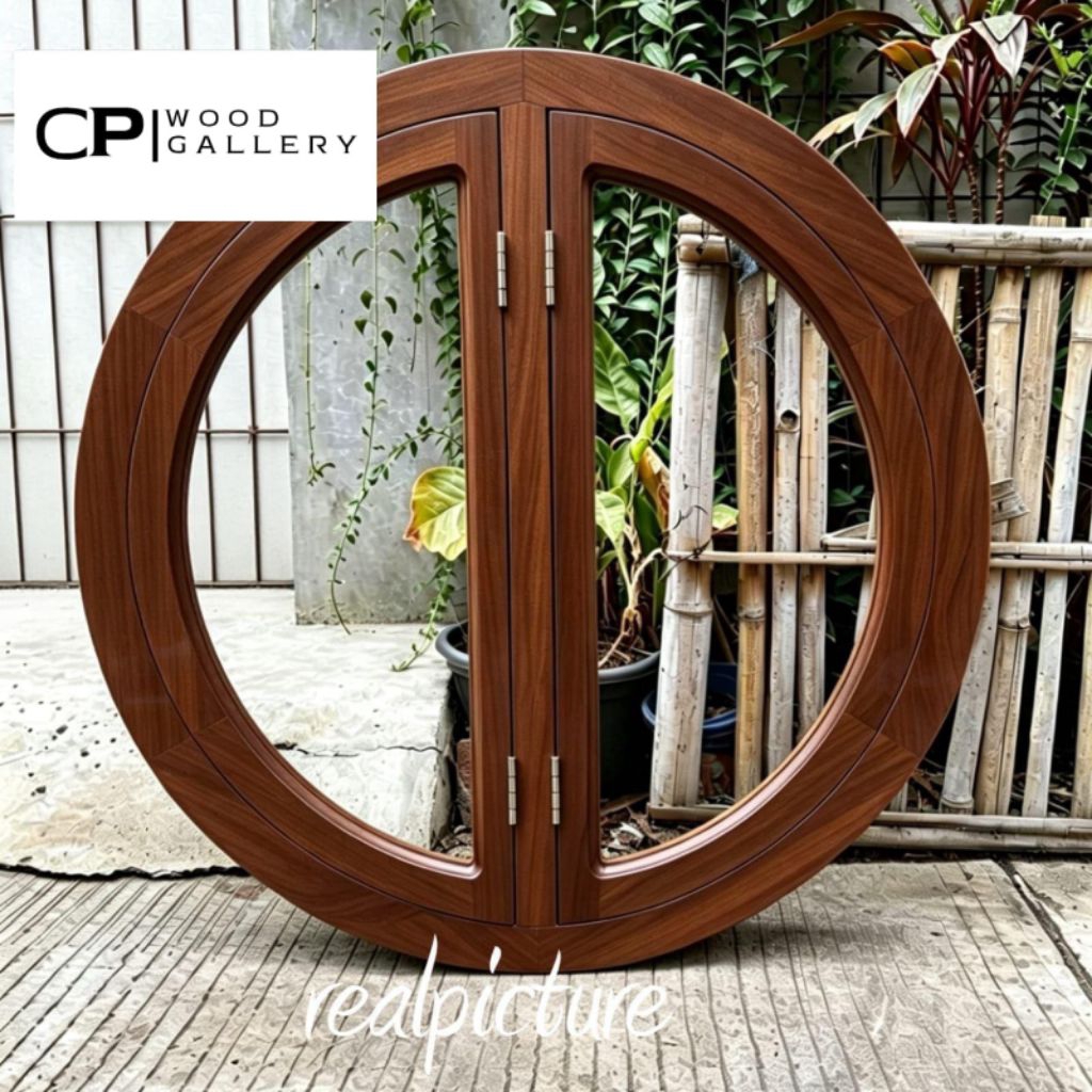 Kusen Jendela Bulat Aesthetic Diameter 80cm | KJC-5