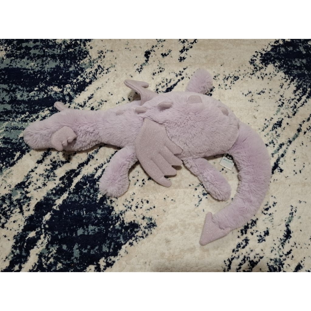 Jellycat Dragon Lavender Large