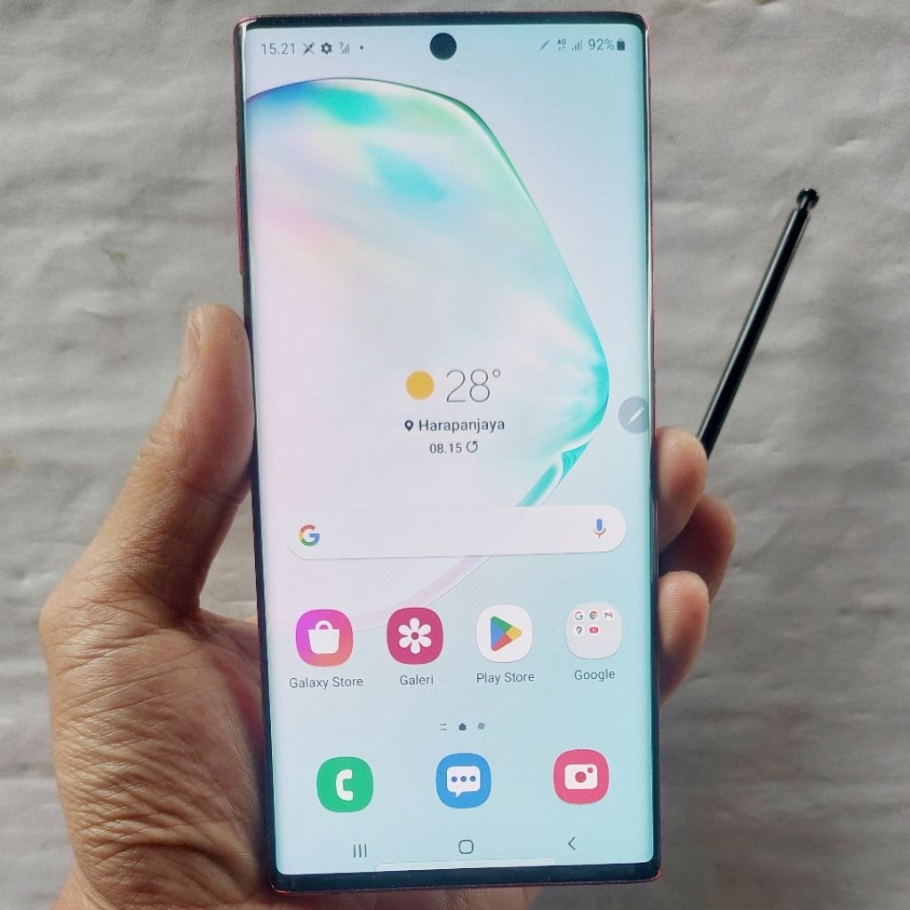 Handphone Hp Samsung Galaxy Note 10 Second 8/256 GB NFC Eks Resmi Sein Original