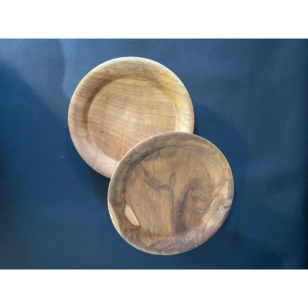Piring Kayu Jati Piring Kayu Aesthetic Kayu Jati