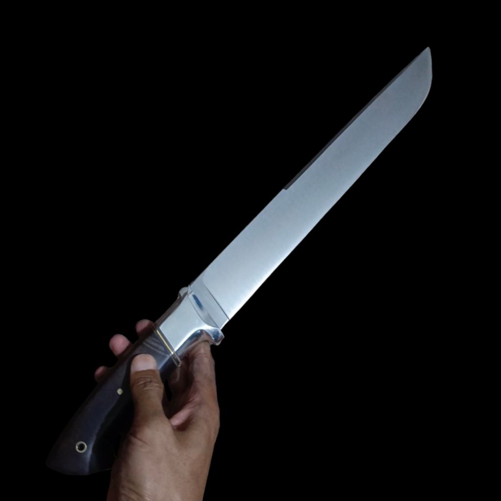 Bohler K110 30cm hidden tang Sarung Kulit
