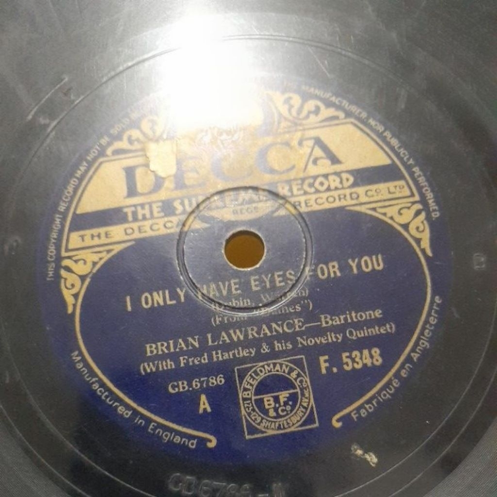 vinyl gramophone brian lawrance