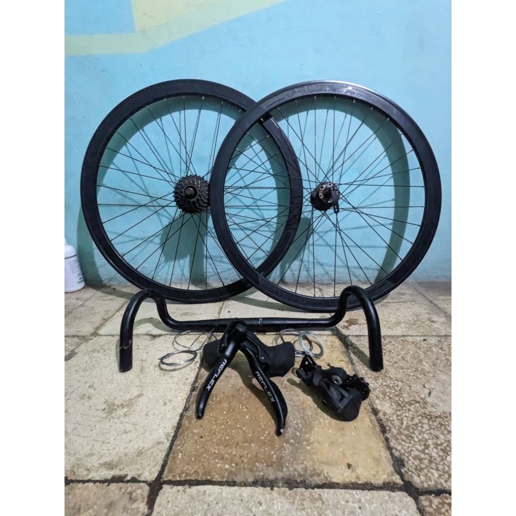 brifter Sensah reflex rd reflex 2x8 speed