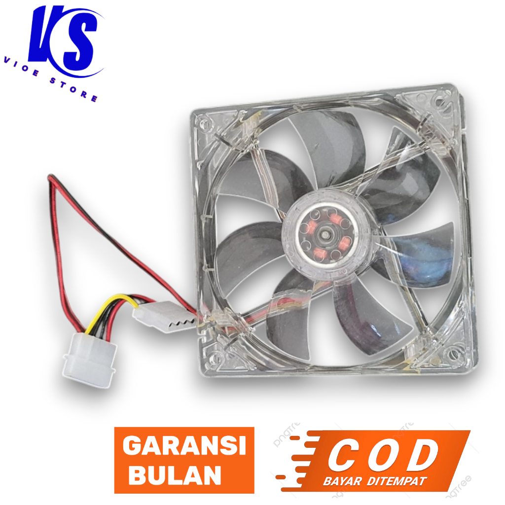 COOLING FAN 12CM LED/EXTRA FAN 12CM LED/FAN CASING 12CM LED