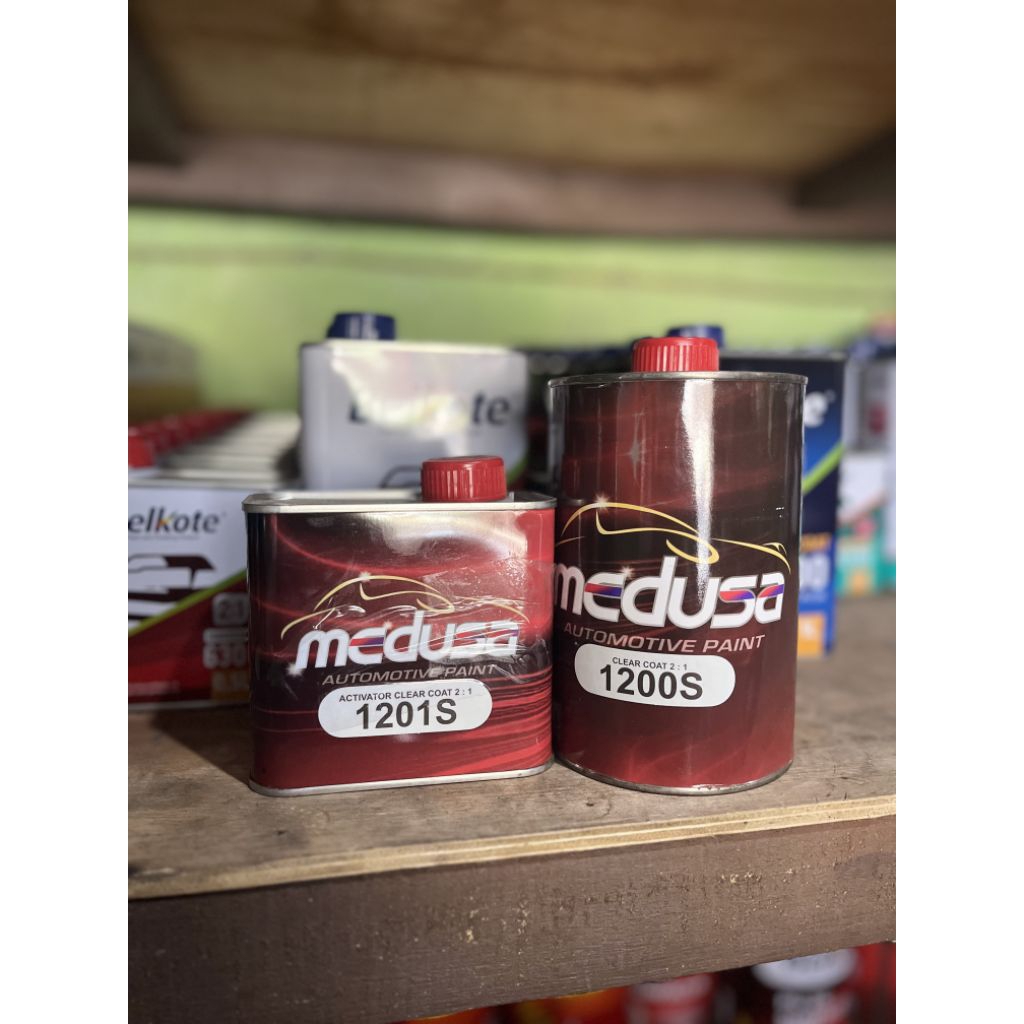 Medusa clear Coat Gloss 1200S & hardener 1201S 2:1