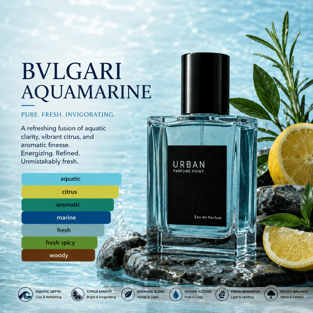 Urban Perfume Point - Bvlgari Aquamarine - Inspired Parfum Wangi Tahan Lama